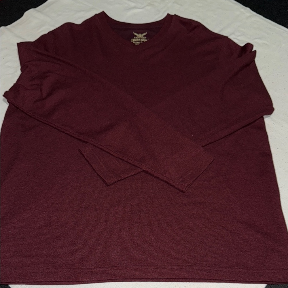 Faded Glory - Men's Burgundy Sweater